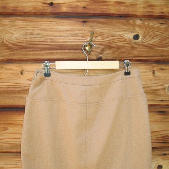 Vineyard Vines Camel Wool Blend Skirt - Picture 5 of 7